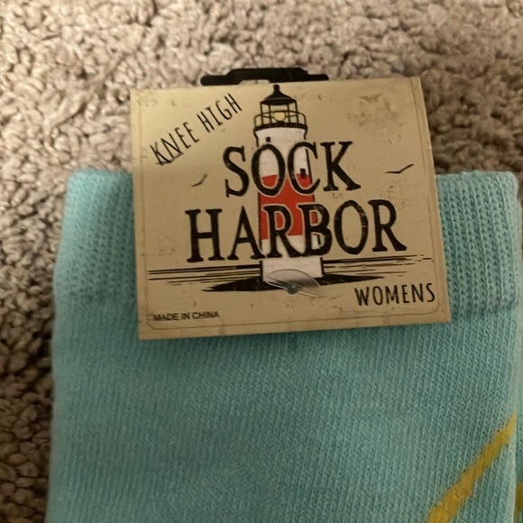 Knee high Narwhal socks - Picture 2 of 3